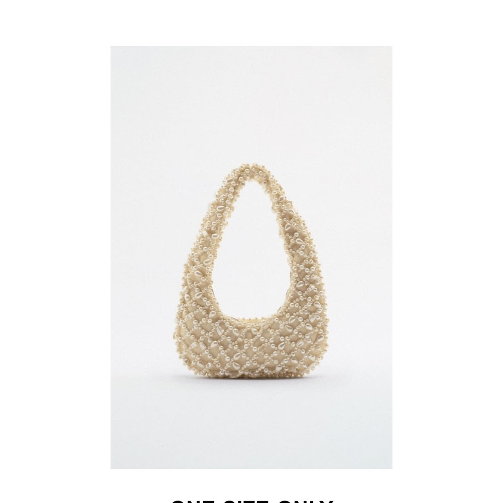 Zara beaded handbag